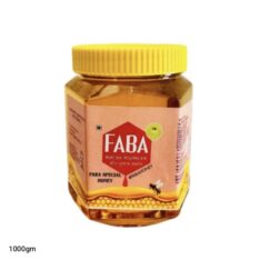 Faba Special honey 1kg jar from faba honey