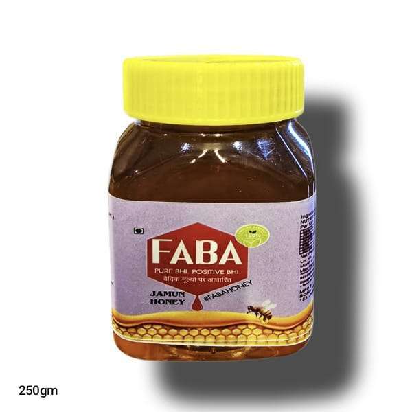 Jamun honey 250gm Jar from faba honey