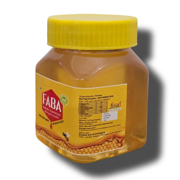 Multiflora honey 250gm Jar from faba honey