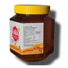 vana tulsi honey jar of 1kg from faba honey