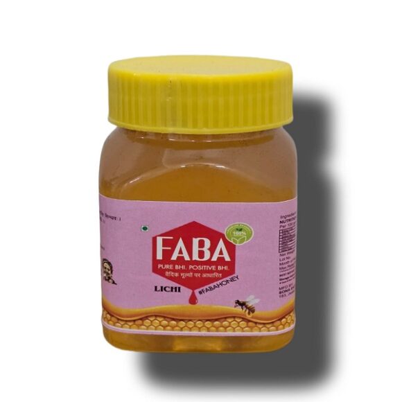lichi honey 250gm jar from faba honey